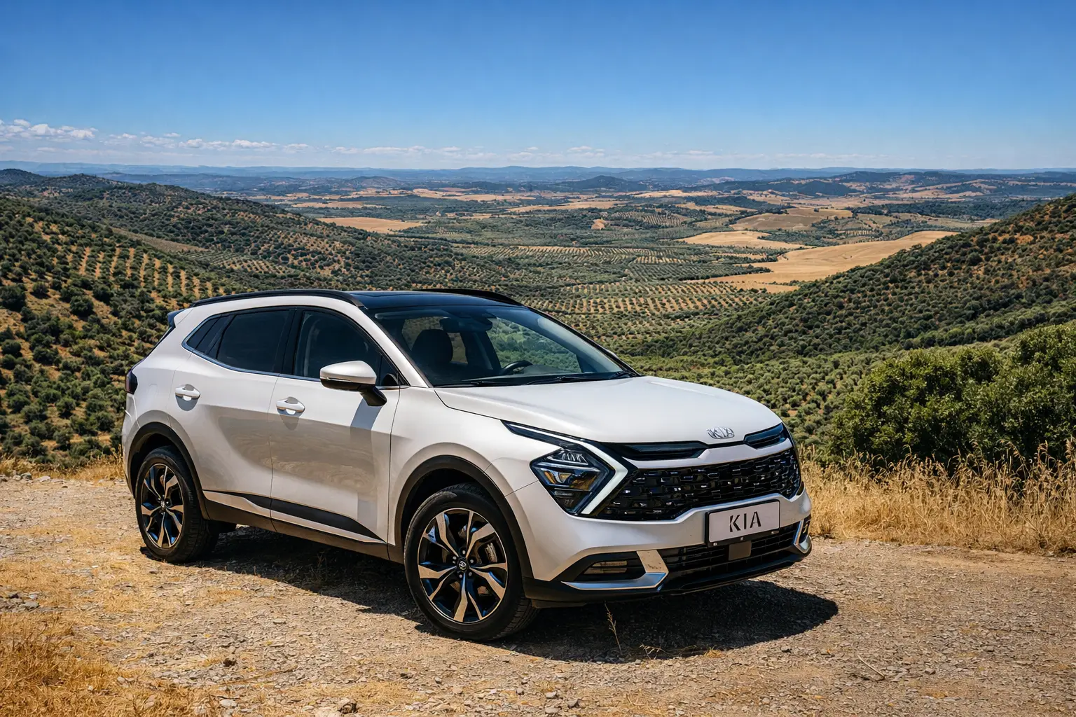 SUV pour partir de Séville vers l'Andalousie